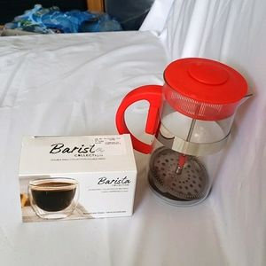 Espresso Glasses and Espresso Maker